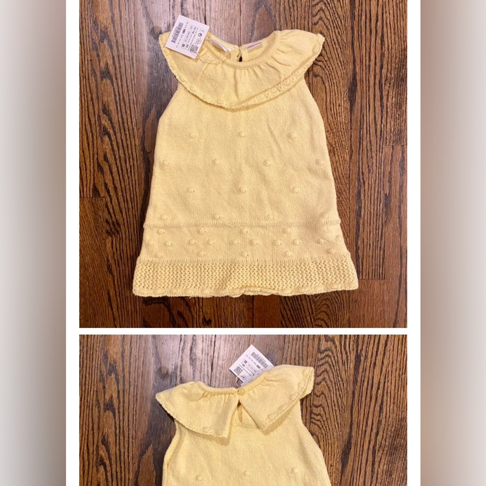 Zara Sweater dress 12/18 New
